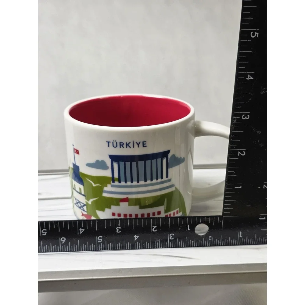 Starbucks Turkey You Are Here Collection Series 14oz Coffee Mug Tea Cup EUC